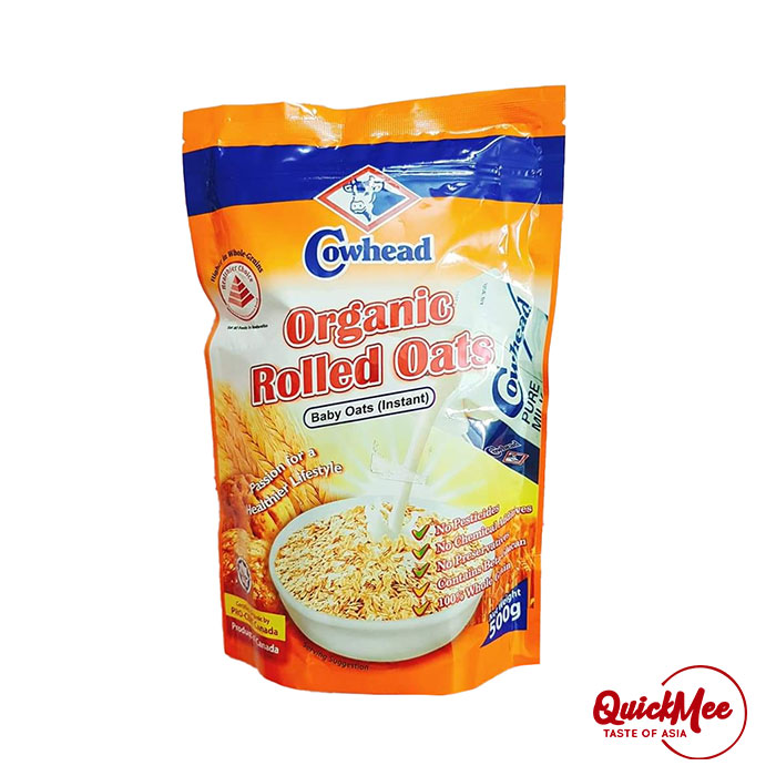 Cowhead Organic instant Baby Rolled Oats